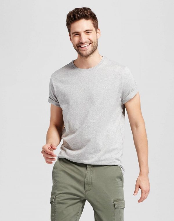Mens-Standard-Fit-Crew-T-Shirt